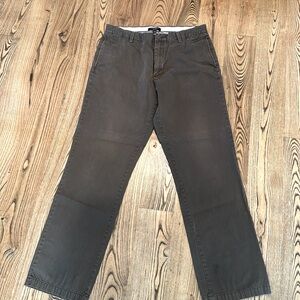 Men’s Banana Republic Brown Gavin chinos 34x34